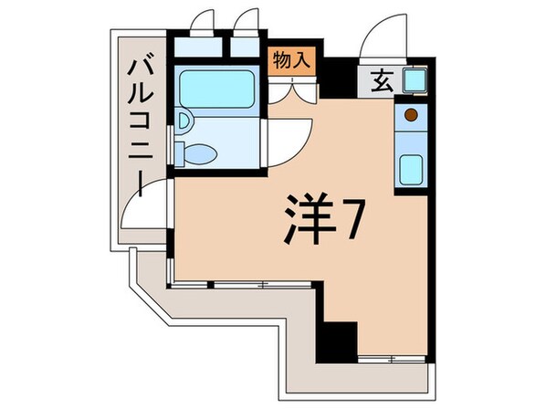 旭町マンションの物件間取画像